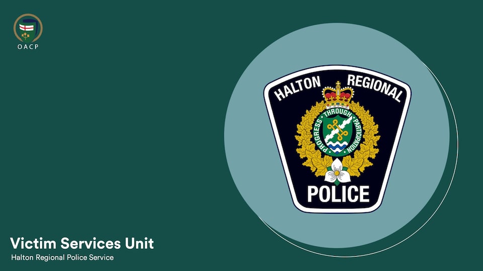 Logo of the Halton Regional Police Unit.