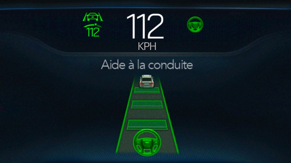 Interface d'assistance au conducteur.