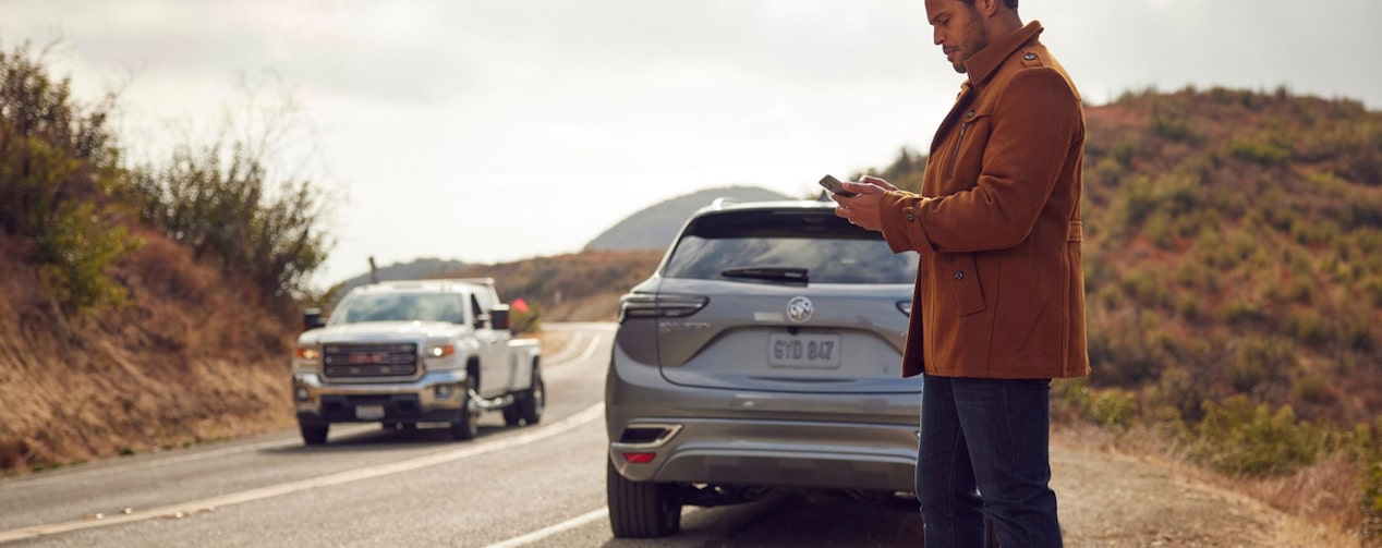 OnStar helps out man who needed roadside assistance.